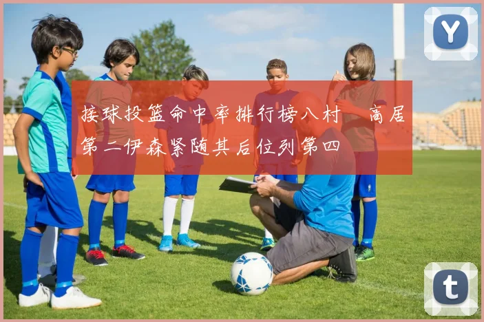 接球投篮命中率排行榜八村塁高居第二伊森紧随其后位列第四